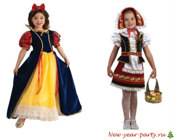 Karnevalové kostýmy pro dívky